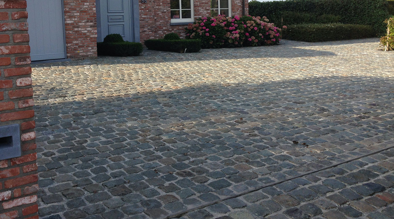 deerlijk oprit porfier