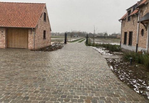 zulte Kasseien porfier 16/16