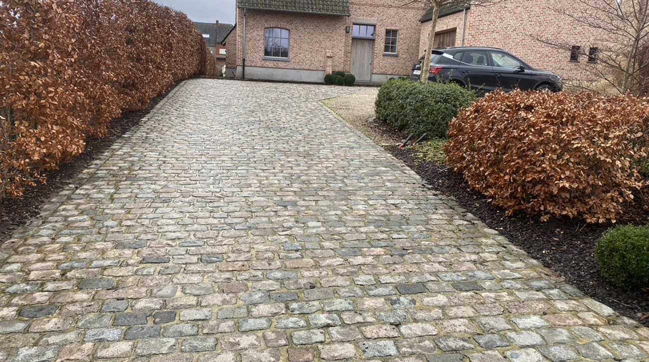 geraardsbergen Kasseien porfier rechthoekig