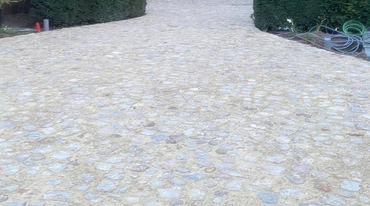 evergem Vossekoppen waterdoorlatende voegen