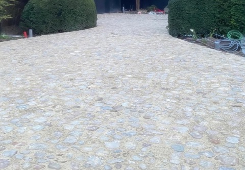 evergem Vossekoppen waterdoorlatende voegen