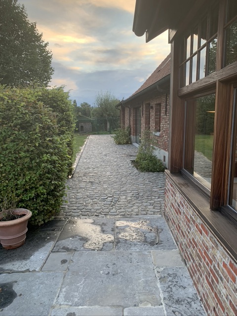 ieper Boerenkasseien met oude blauwsteen dallen